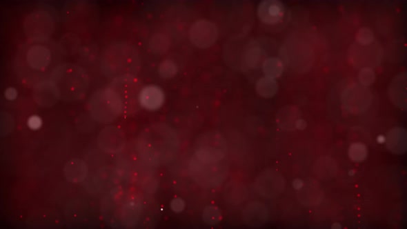 Red Particles Background