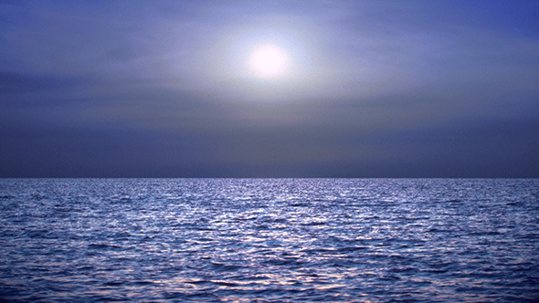 Sea Under Moonlight