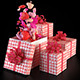 Valentine Gift Box - 3DOcean Item for Sale