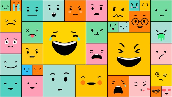 Funny Emoji Motion Graphics Pack