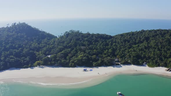 beach on a deser island