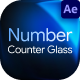 Number Counter Glass - VideoHive Item for Sale