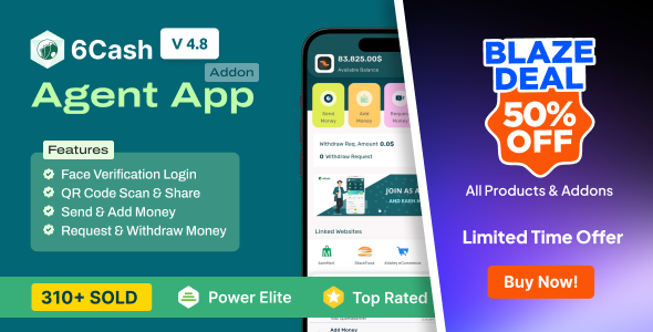 6Cash - Agent App