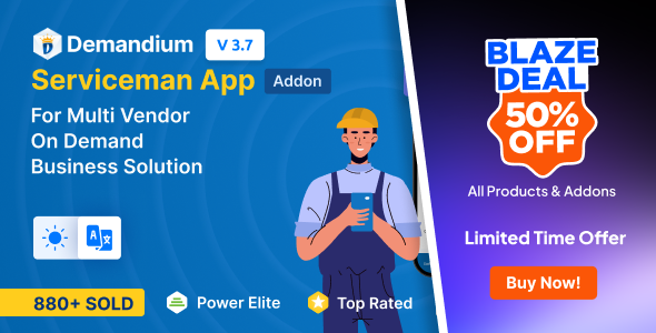 Demandium - Service Man App