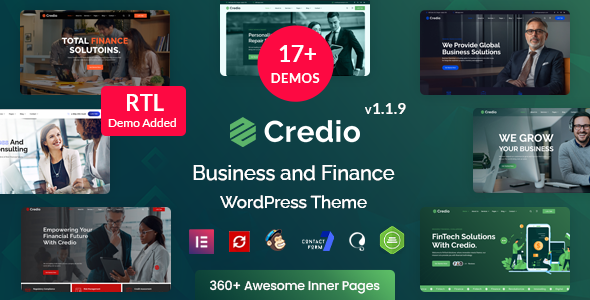 Credio - Business and Finance WordPress