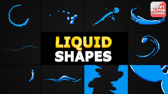 Liquid Shapes | Motion Graphics alt