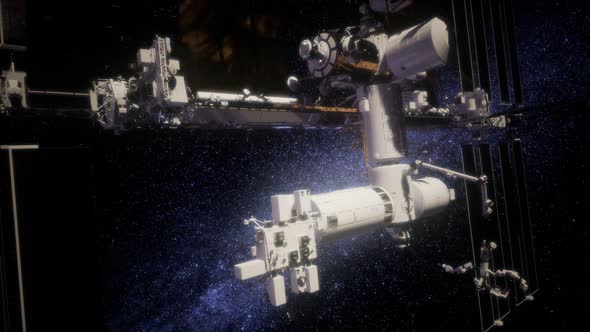 International Space Station in Outer Space alt