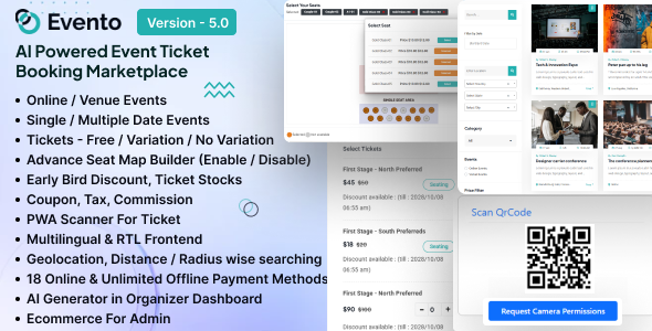 Evento - Event Ticket Booking Marketplace