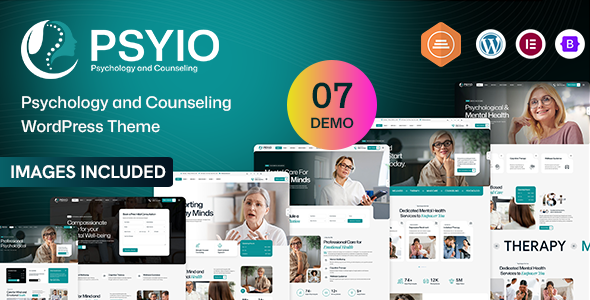 Psyio – Psychology & Counseling WordPress Theme