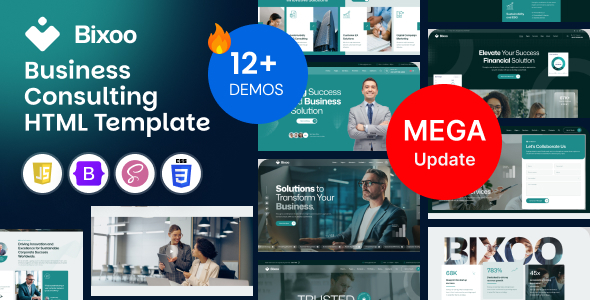 Bixoo  - Business Consulting HTML Template
