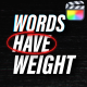 Text Animation Dynamic \ FCPX - VideoHive Item for Sale