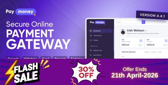 PayMoney - Secure Online Payment Gateway