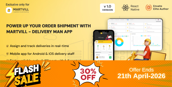 Martvill - Delivery Man App