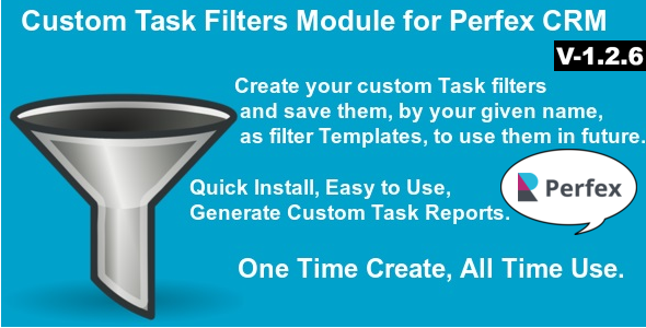 Custom Task Filters Module for Perfex CRM