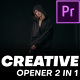 Creative Opener 2 in 1 | Premiere Pro Template - VideoHive Item for Sale