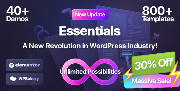 Essentials | Multipurpose WordPress Theme