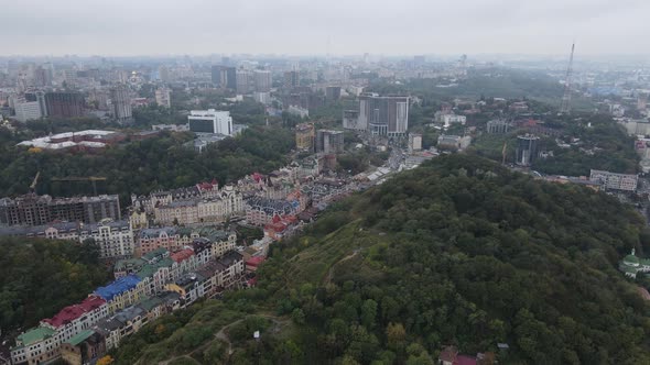 Kyiv - the Capital of Ukraine. Aerial View. Kiev