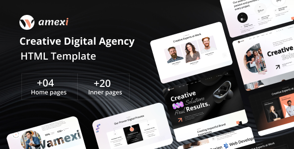 Wamexi - Creative Digital Agency HTML5 Template