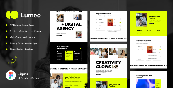 Lumeo Digital Agency Template