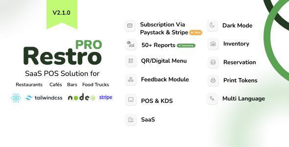 RestroPRO SaaS - POS software for Restaurant, Cafe, Food Truck