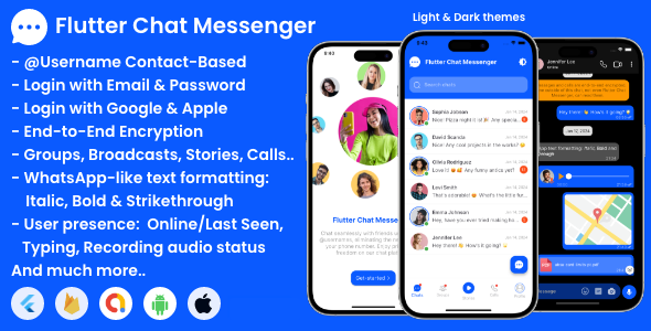 Flutter Chat App | @Username Based | WhatsApp-like features | Groups, Stories, Calls+| Full App