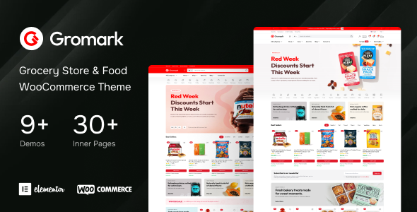 Gromark - Grocery Store & Food WooCommerce Theme