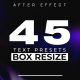Box Resize Title Presets - VideoHive Item for Sale