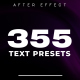 Creative Text Presets Collection - VideoHive Item for Sale
