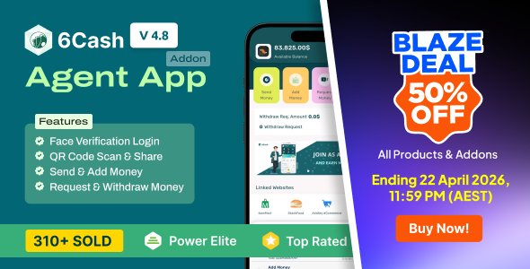 6Cash - Agent App