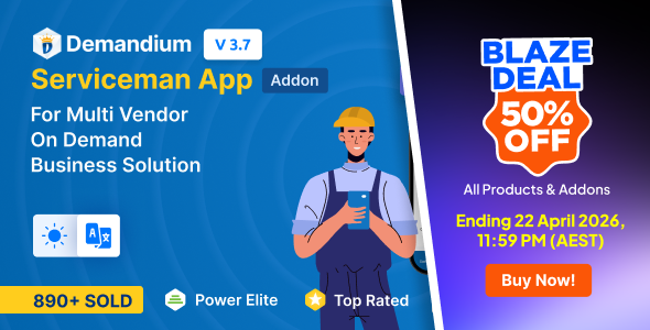 Demandium - Service Man App