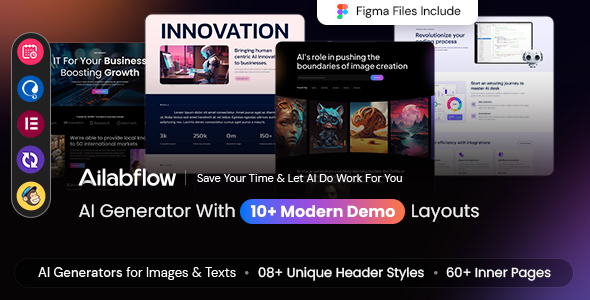 Ailabflow - AI Agency & Technology WordPress Theme