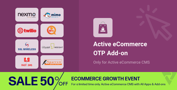 Active eCommerce OTP Add-on
