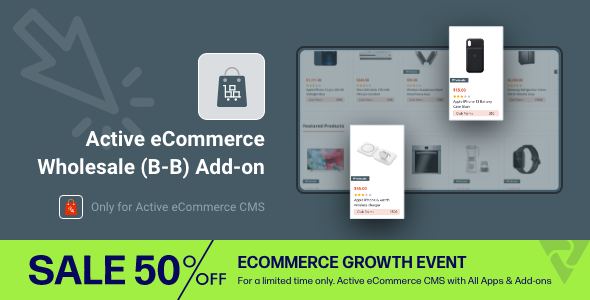 Active eCommerce Wholesale (B-B) Add-on