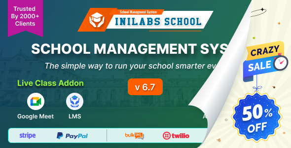 Inilabs School Express : School Management System