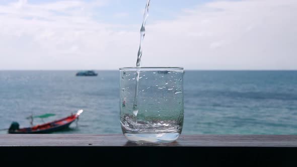 Water Fresh And Sea View