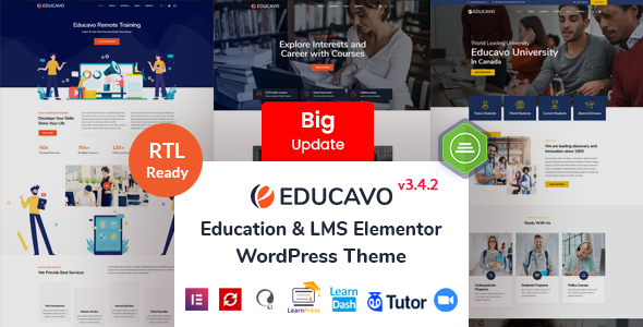 Educavo - Education WordPress Theme