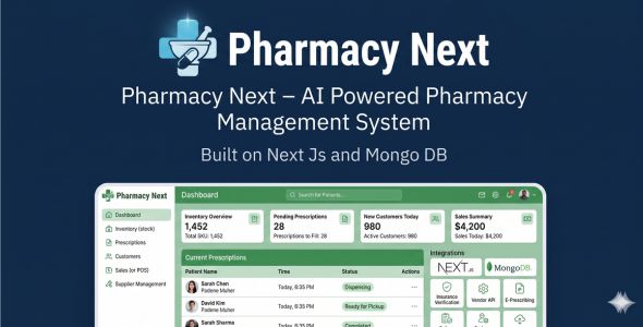 Pharmacy Next – AI Powered Pharmacy Management System