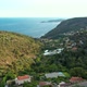 Côte d'Azur, mountains overlooking the Mediterranean Sea. Monaco, France - VideoHive Item for Sale
