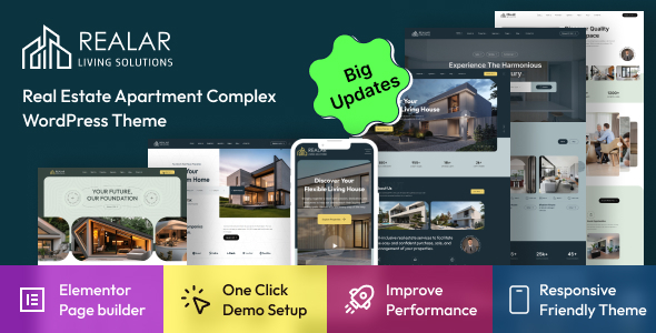 Realar - Real Estate WordPress Theme