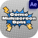 Comic Multiscreen Split - VideoHive Item for Sale