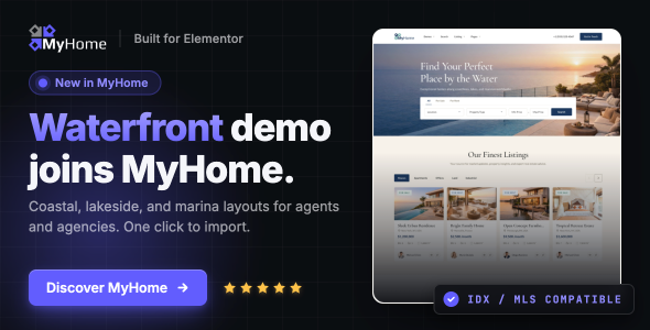 MyHome - Real Estate WordPress Theme