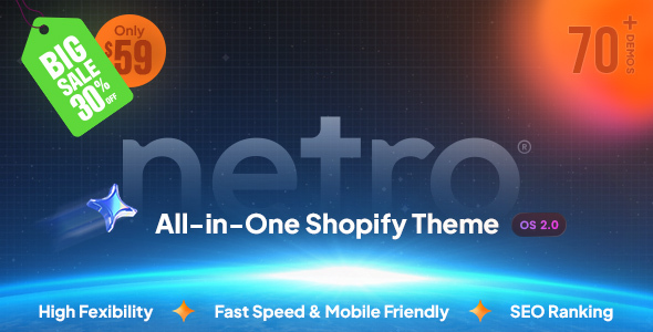 Netro - All In One Shopify Theme OS 2.0