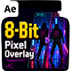 8-Bit Pixel Overlay for After Effects - Retro Arcade Video Effect - VideoHive Item for Sale