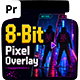 8-Bit Pixel Overlay for Premiere Pro - Retro Arcade Video Effect - VideoHive Item for Sale
