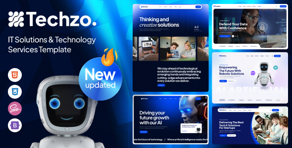 Techzo - IT Solutions & Technology Services Template