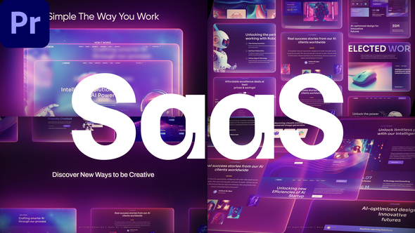 SaaS Product Promo MOGRT - Website Promo Teaser
