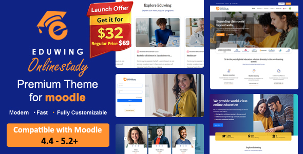 Eduwing | Responsive Premium Moodle Theme