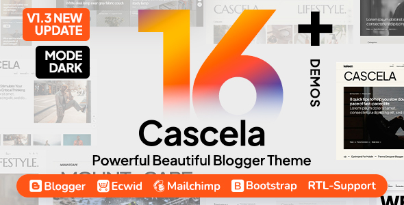 Cascela - Personal Blogger Blog and Magazine