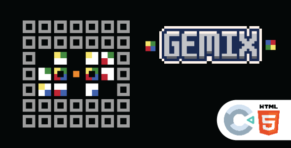 Gemix Puzzle - HTML5 Game