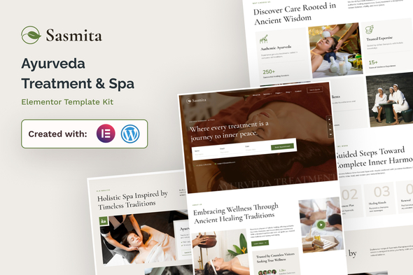 Sasmita - Ayurveda Treatment & Spa Elementor Template Kit